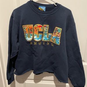 Embroidered UCLA sweatshirt